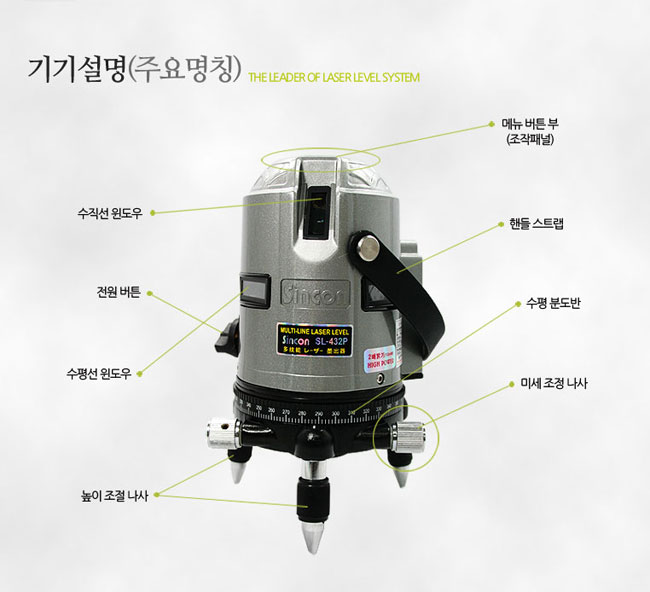 新坤SL-432P自动安平激光标线仪